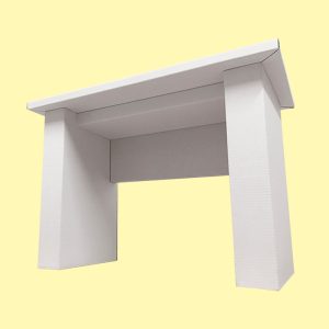 Escritorio ecológico blanco (7-8 años)