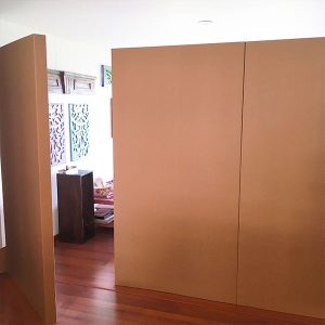 Panel Separador ecológico terminado natural