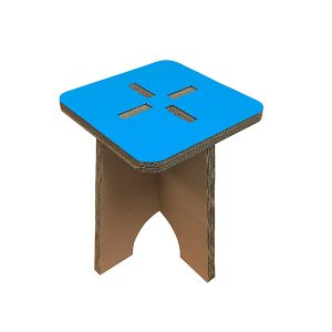 Butaco tapa color sin espaldar