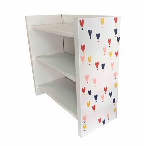 Estantería Blanca laterales color