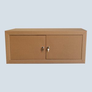 Archivador con puertas y chapas kraft